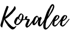 Koralee's signature