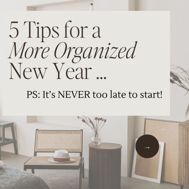 Yes, yes, New Year's was almost a month ago… no judgment here! Honestly, getting organized doesn’t have to start on January 1st—or any particular day for that matter. 🙌 Life gets busy, and knowing where or how to start can feel overwhelming.

If your holiday decorations are still waiting to be boxed away (like mine were just a few days ago 👀) or your “fresh start” hasn’t quite happened yet, you’re not alone. 

In fact, I’ve been meaning to write a New Year’s post for a bit as in December I was featured in @ApartmentGuide’s article, How to Store Holiday Decorations Efficiently: Tips for Organized Storage, where I and many peer organizers shared our favourite tips. 😊

Today though, I’m sharing a few quick and practical organizing strategies that will help you hit “refresh” for 2025. 

Let’s simplify together — and, start today … no matter what the calendar says!

➡️ Click on link in bio to read my full blog post [How to Get (and Stay) Organized in the New Year — Even if You’re a Little Late] with all the tips, including access to the ApartmentGuide’s article.

And don’t forget to follow me. @OrganizedInspiration, for more organizing ideas, resources, and inspiration!

Hugs!!
xx

#OrganizingTips #DeclutterYourLife #OrganizedLiving #NewYearOrganization #HolidayStorage